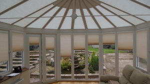 Conservatory Perfect fit roof and window blinds