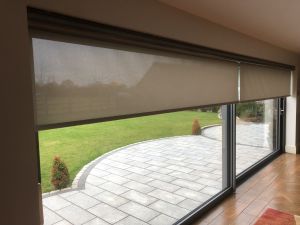 3m wide electric roller blinds